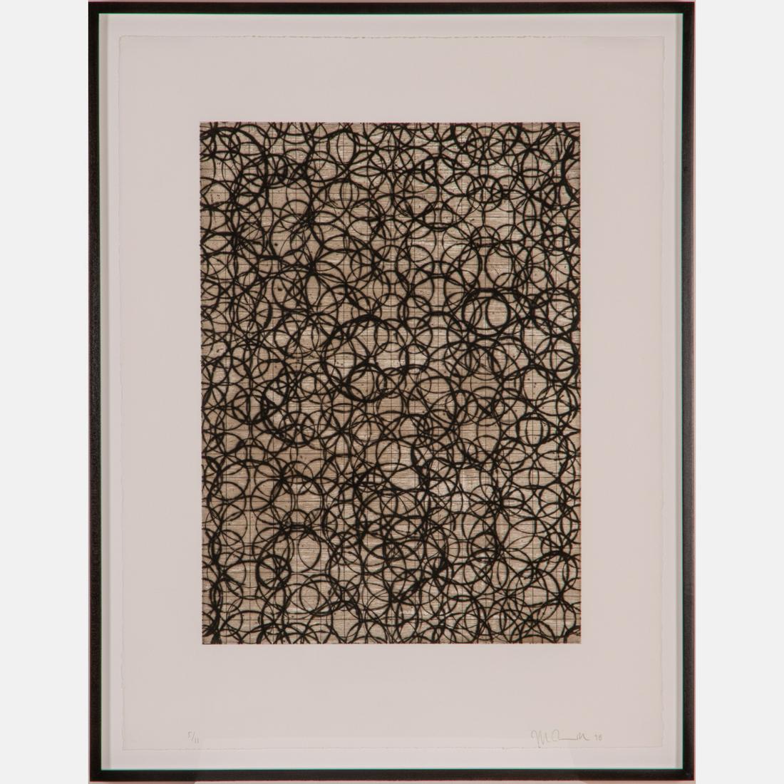 Jeff Perrott (American, b. 1966) O.etching.i, Etching, (1 of 7)