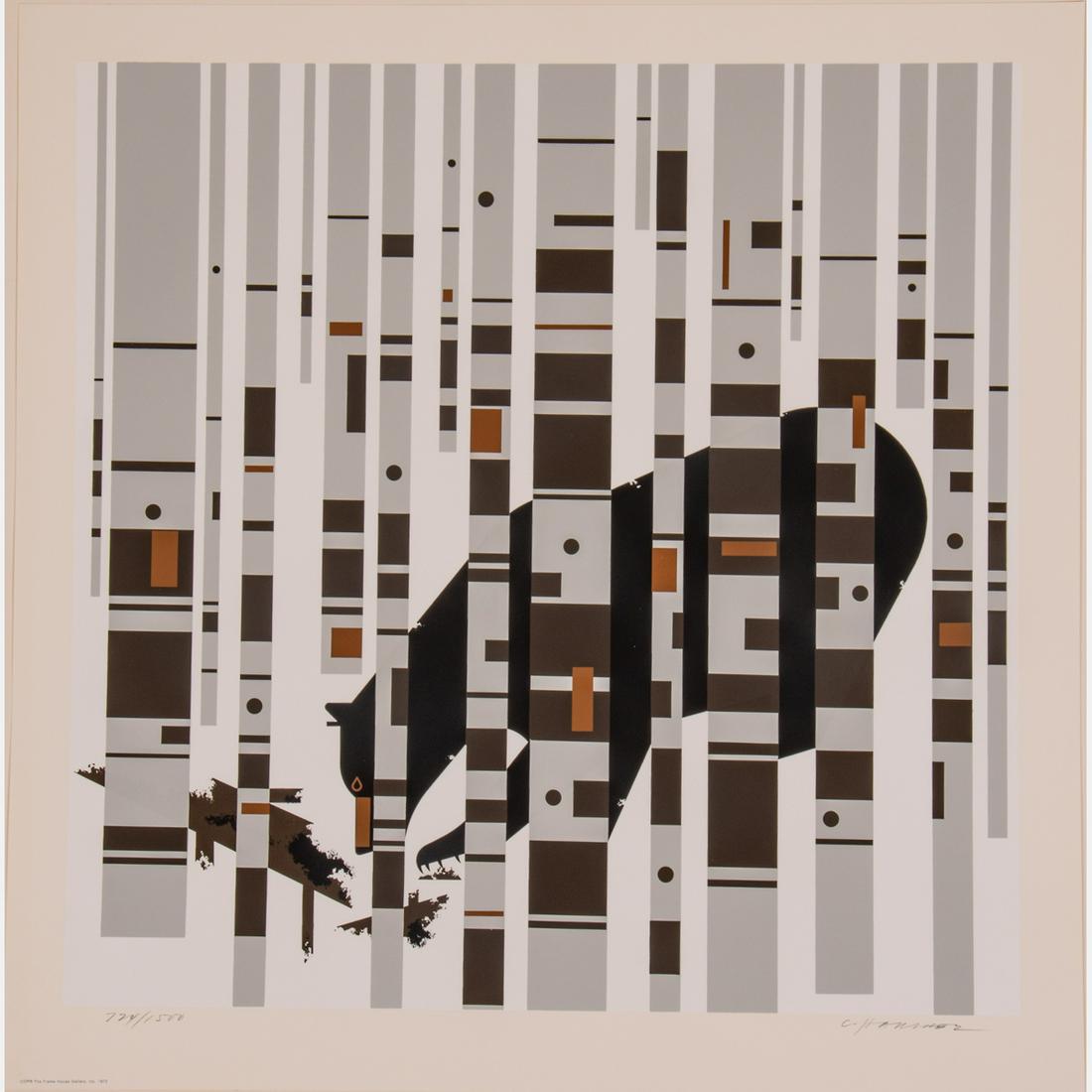 Charles Harper (American, 1922-2007) Bear in the (1 of 4)