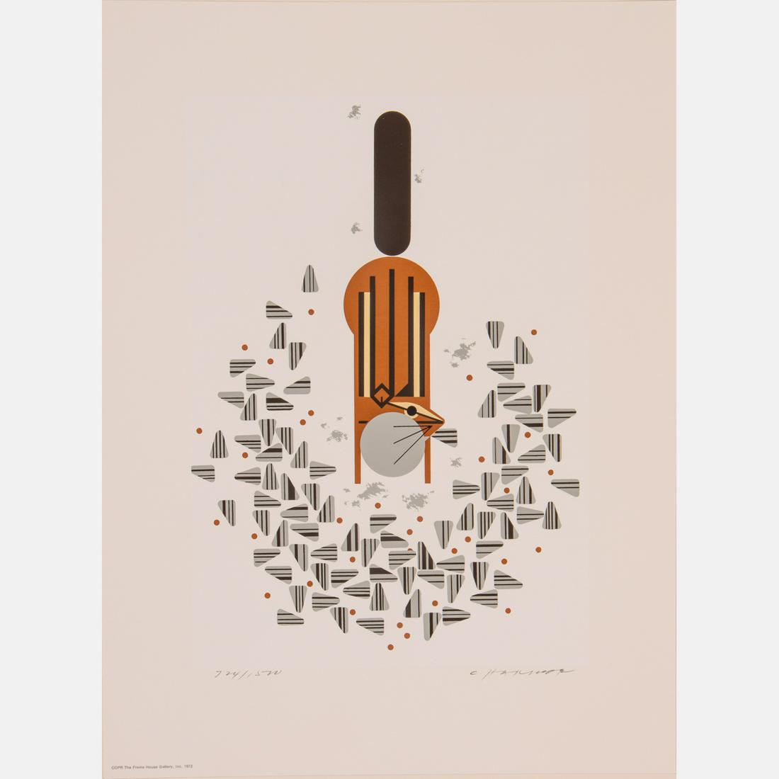 Charles Harper (American, 1922-2007) Chipmunk, (1 of 4)