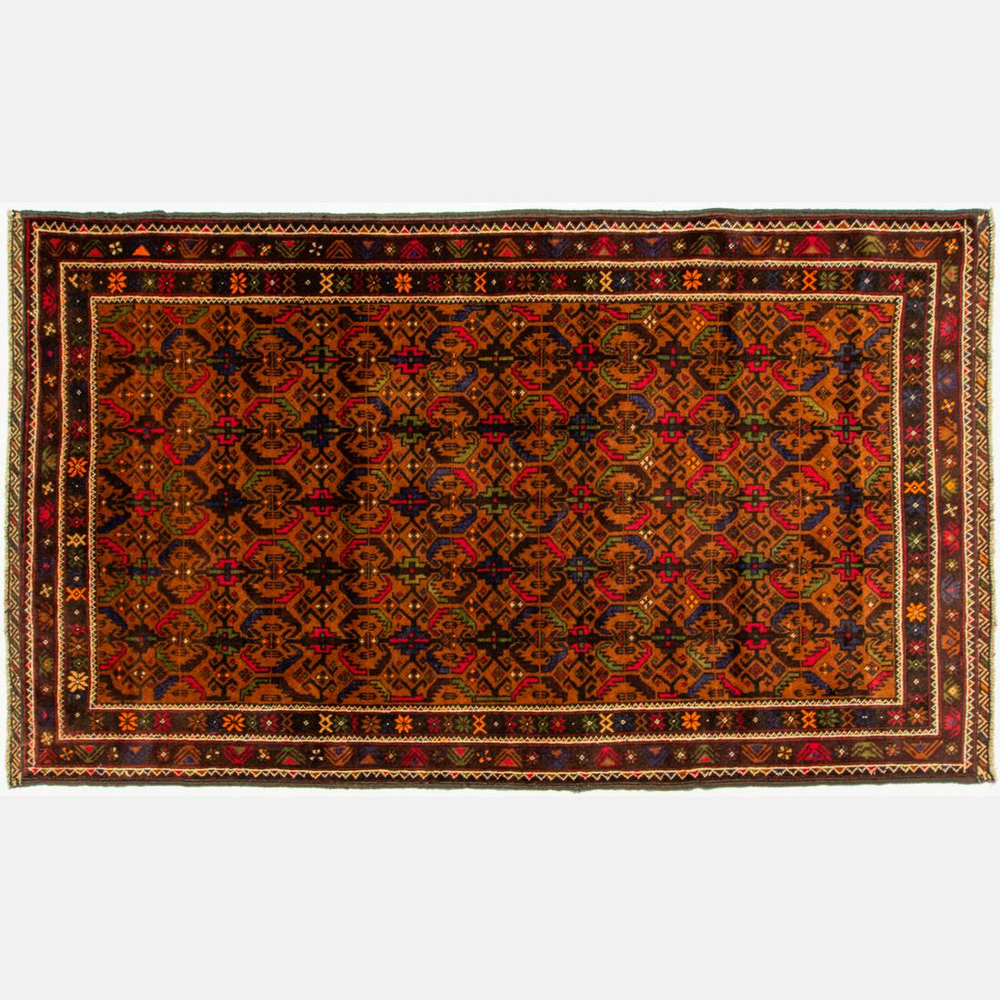 A Persian Balouch Wool Rug, 21st Century. (1 of 4)