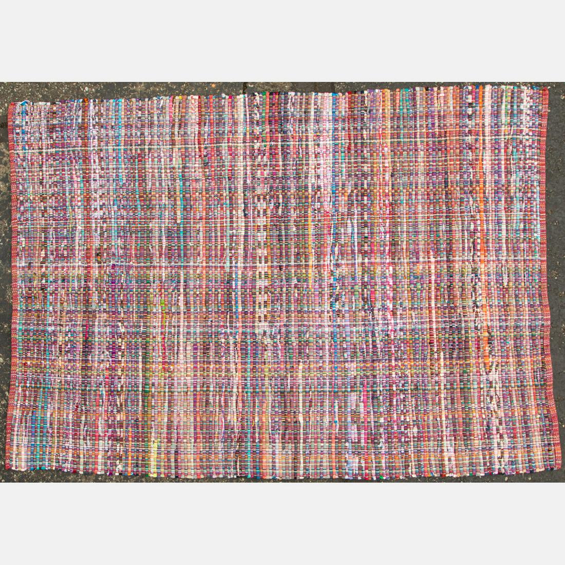 American Primitive Rag Rug (1 of 4)