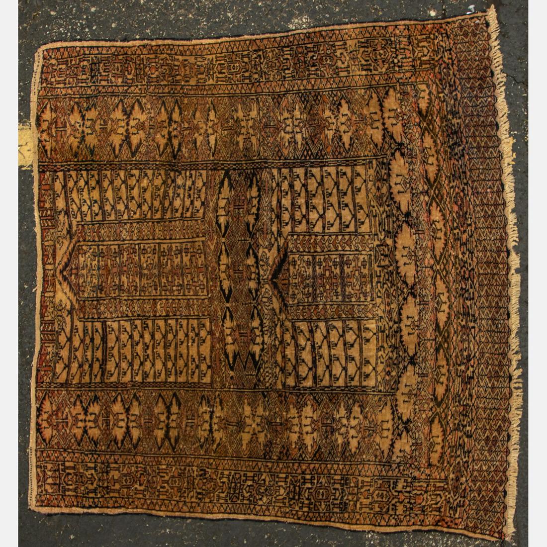 Antique Persian Turkoman Wool Rug (1 of 4)