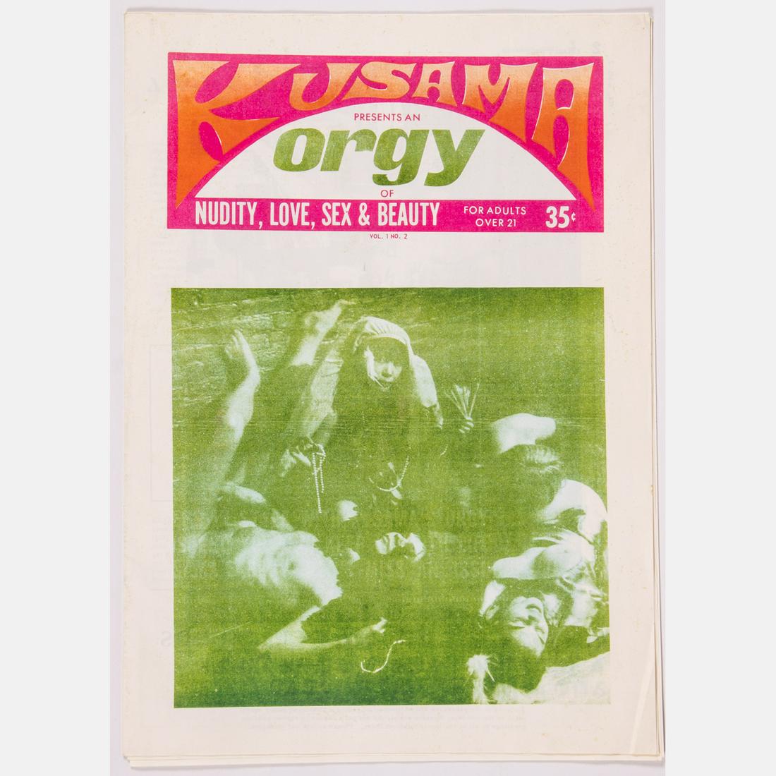 Title: Kusama Presents An Orgy: Nudity, Love, Sex & (1 of 3)