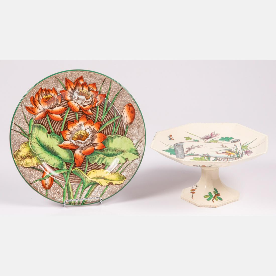 A Rare 1860's Copeland Porcelain Japanese Aesthetic (1 of 5)