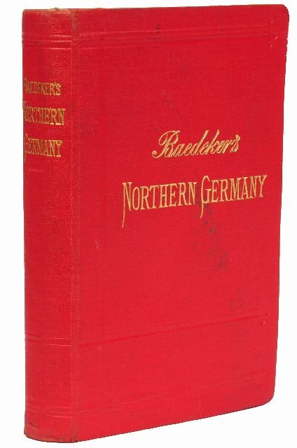 BAEDEKER, Karl, publishers. Northern Germany Excludi: BAEDEKER, Karl, publishers. Northern Germany Excluding the Rhineland. Leipzig: Karl Baedeker, 1925.8vo. Numerous maps and plans (some folding). Original flexible red cloth, gilt-lettered on front cove