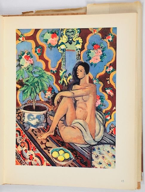 CASSOU, Jean (1897-1986) and Jaime SABARTÉS (1881-1: CASSOU, Jean (1897-1986) and Jaime SABARTÉS (1881-1968). Matisse Picasso. Two Great Masters of Contemporary Color. Paris: Braun & Cie, n.d. [ca 1950]. 4to. 48 color plates of works by Picasso and Mat