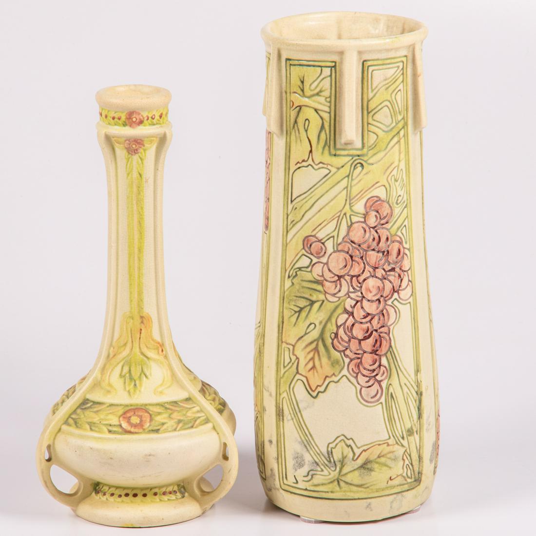 Two Weller Pottery Vases, 20th Century, (1 of 5)