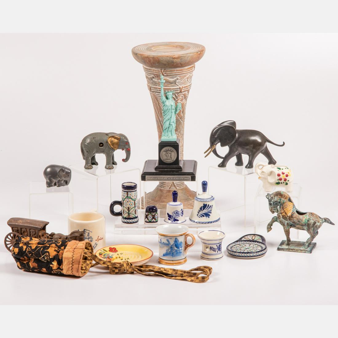 A Miscellaneous Collection of Ceramic and Metal (1 of 8)