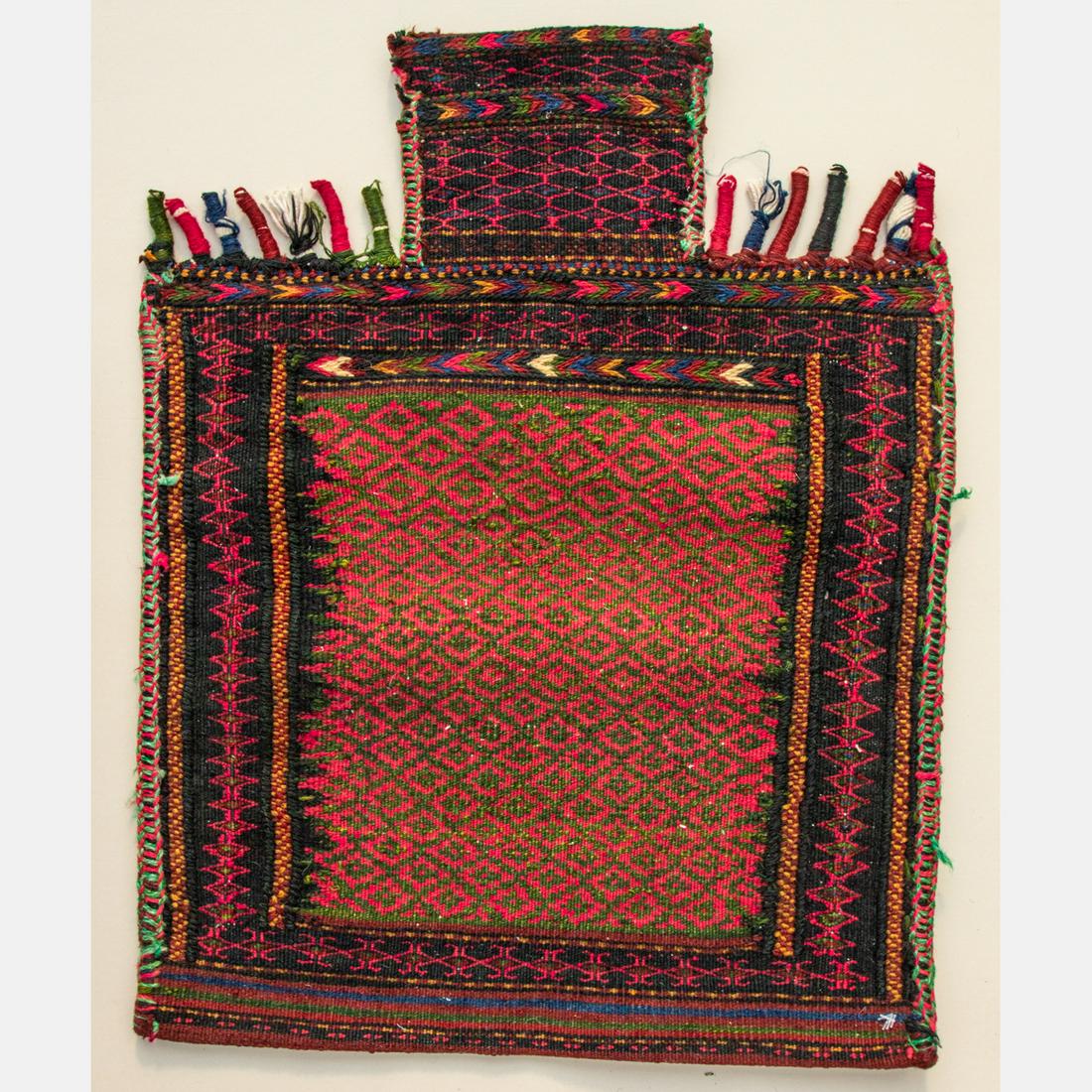 An Antique Persian Kurdish Salt Bag, ca. 1930's. (1 of 4)
