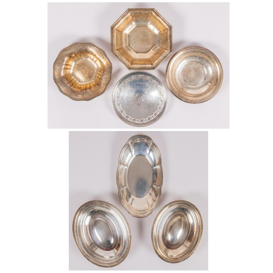 A Miscellaneous Collection of American Sterling Dishes (1 of 7)