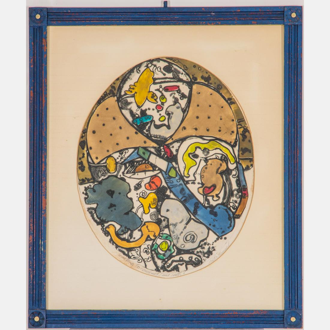 Linda Lyke Kannel (American, b. 1944) Something to (1 of 5)