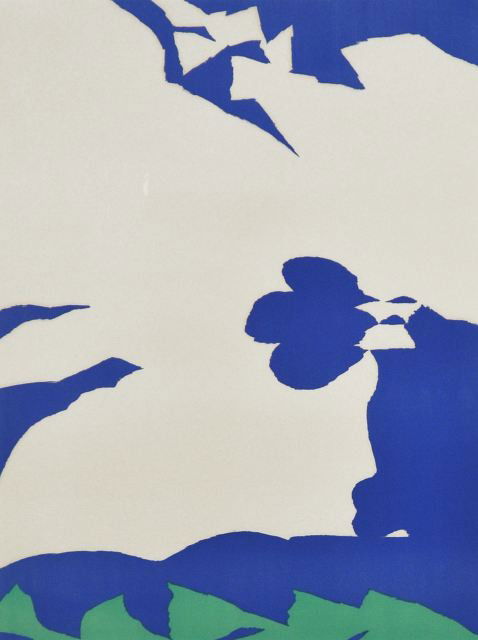 Jack Youngerman (American, b. 1926) Study for Dlefi: Jack Youngerman (American, b. 1926) Study for Dlefina, 1961, Lithograph, Signed lower right. Height: 21.5 Width: 16.5 Depth: