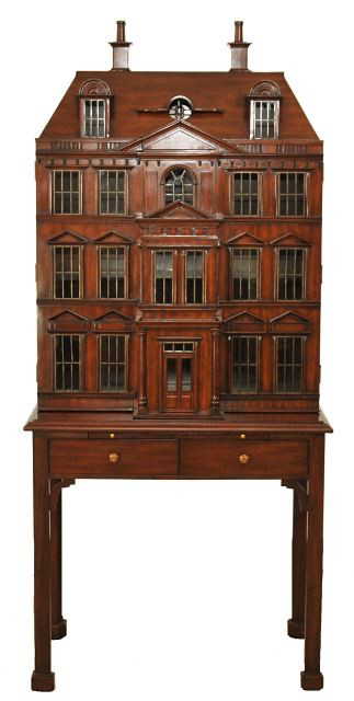 205: A Maitland-Smith Dollhouse Drinks Cabinet,