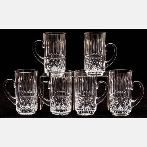 A Group of Waterford Crystal Beer Steins (0035) on May 18, 2022 Gray