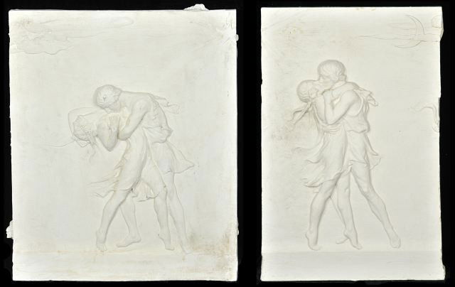 After Malvina Cornell Hoffman (1887-1966) A Set of: After Malvina Cornell Hoffman (1887-1966) A Set of Two Plaster Casts of the Bacchanale Frieze, Made by the Sculpture House Casting, New York, New York, 1990.Provenance: Property of The Cleveland Play