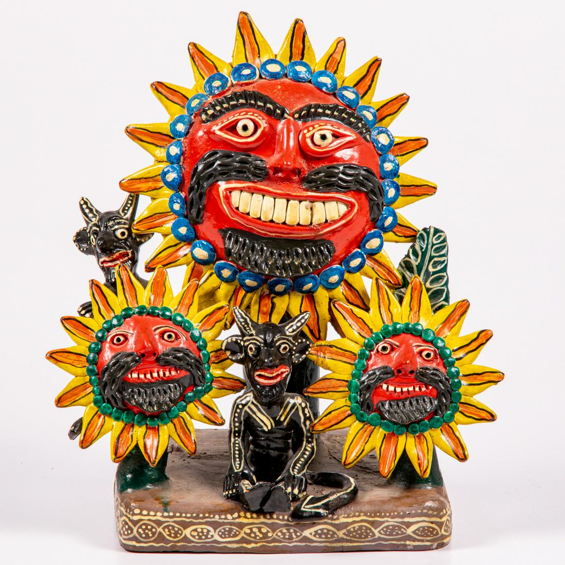 Mexican Folk Art Ceramic Sculpture (1 of 6)
