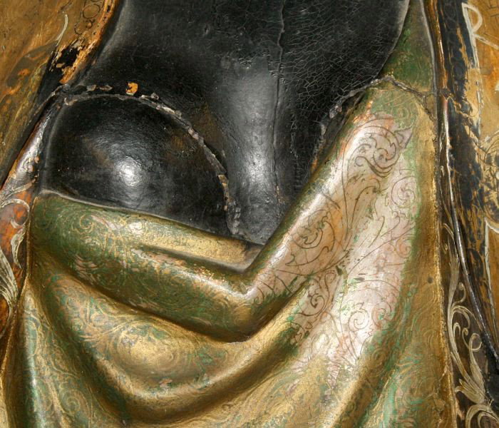 An Italian Ebonized and Parcel Gilt Blackamoor Torch - 2