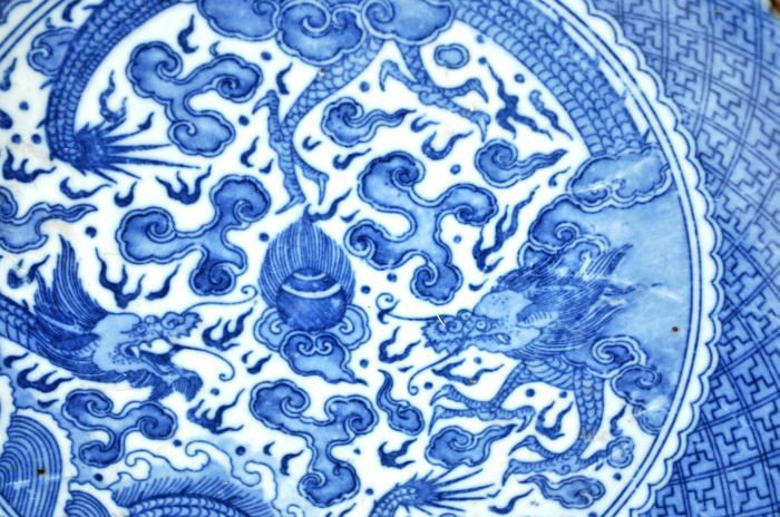 A Group of Three Chinese Blue and White Porcelain P - 3