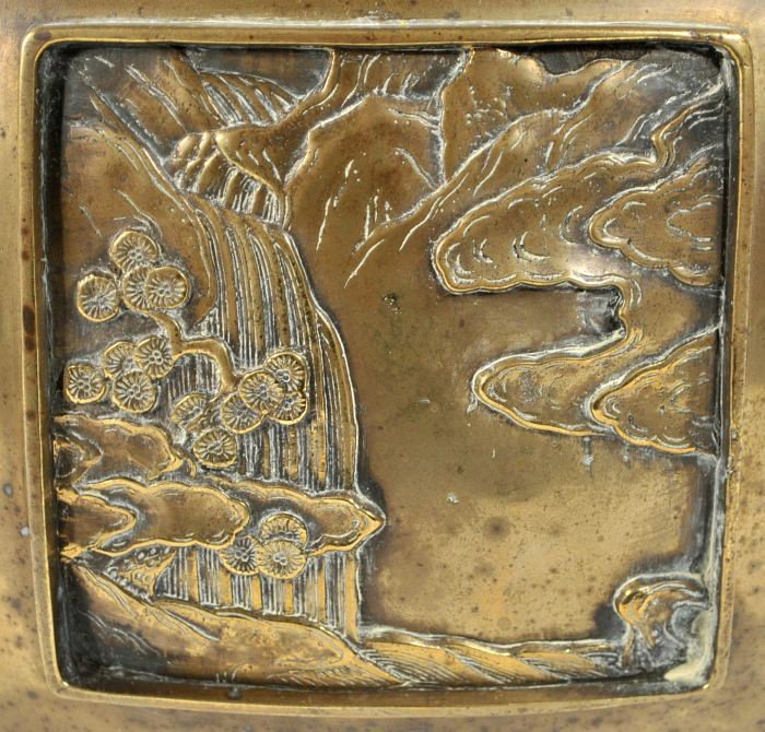 A Chinese Bronze Censer, 19th Century, - 7