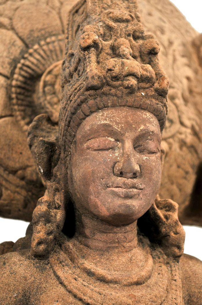 A Buff Sandstone Figure of Vishnu, India, 10th Cent - 4