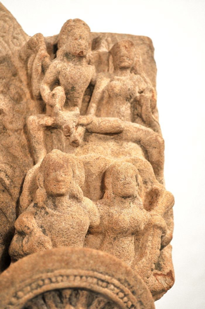 A Buff Sandstone Figure of Vishnu, India, 10th Cent - 7