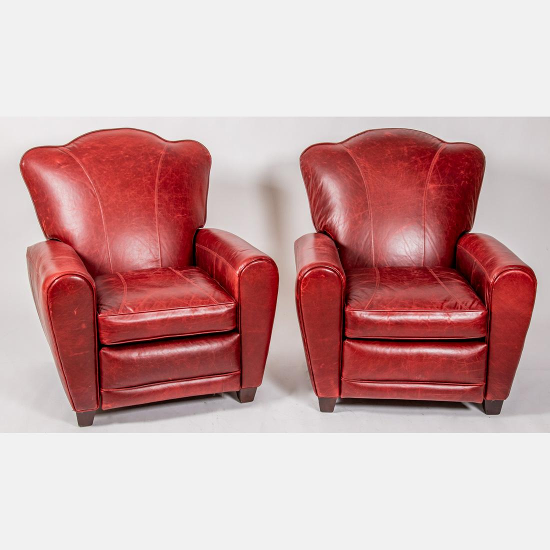 Leather Reclining Chairs by Barca Lounger (0044) on Dec 14, 2022