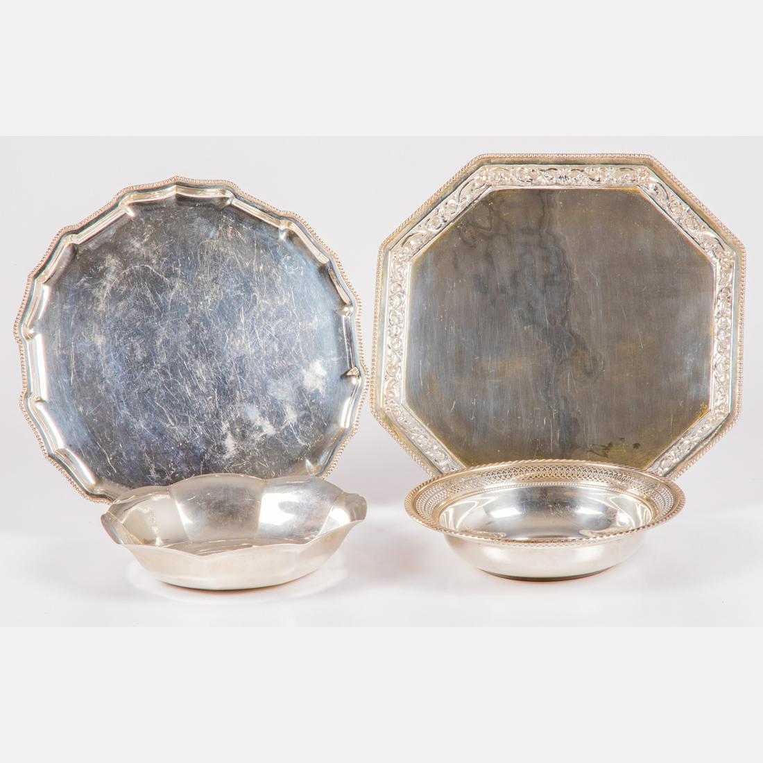 Sterling Silver Bowls and Trays (1 of 5)