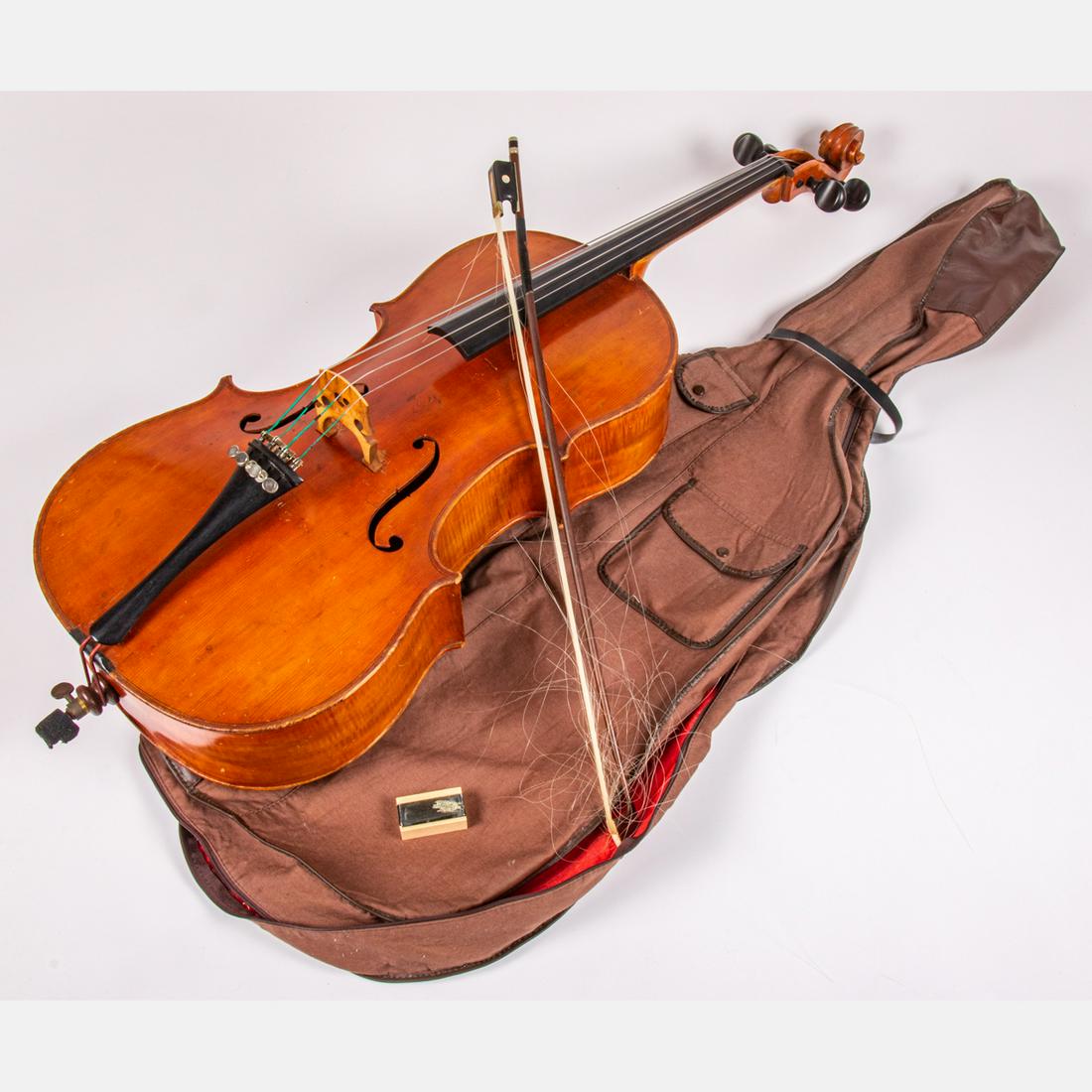 Shimro Cello #sc900 With Soft Case And Bow