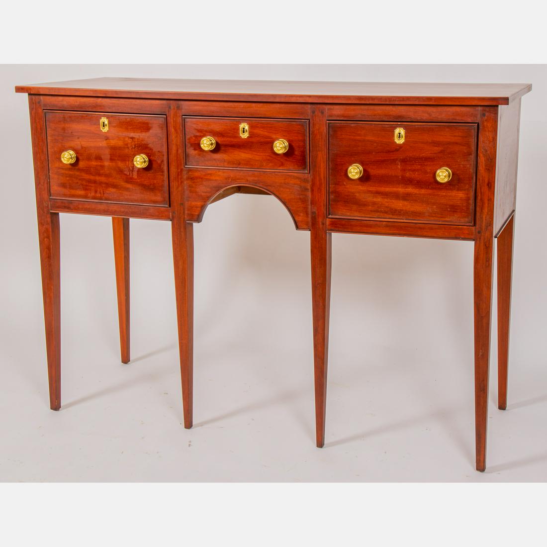 Henkel-Harris Black Cherry Hepplewhite Style Sideboard (1 of 7)