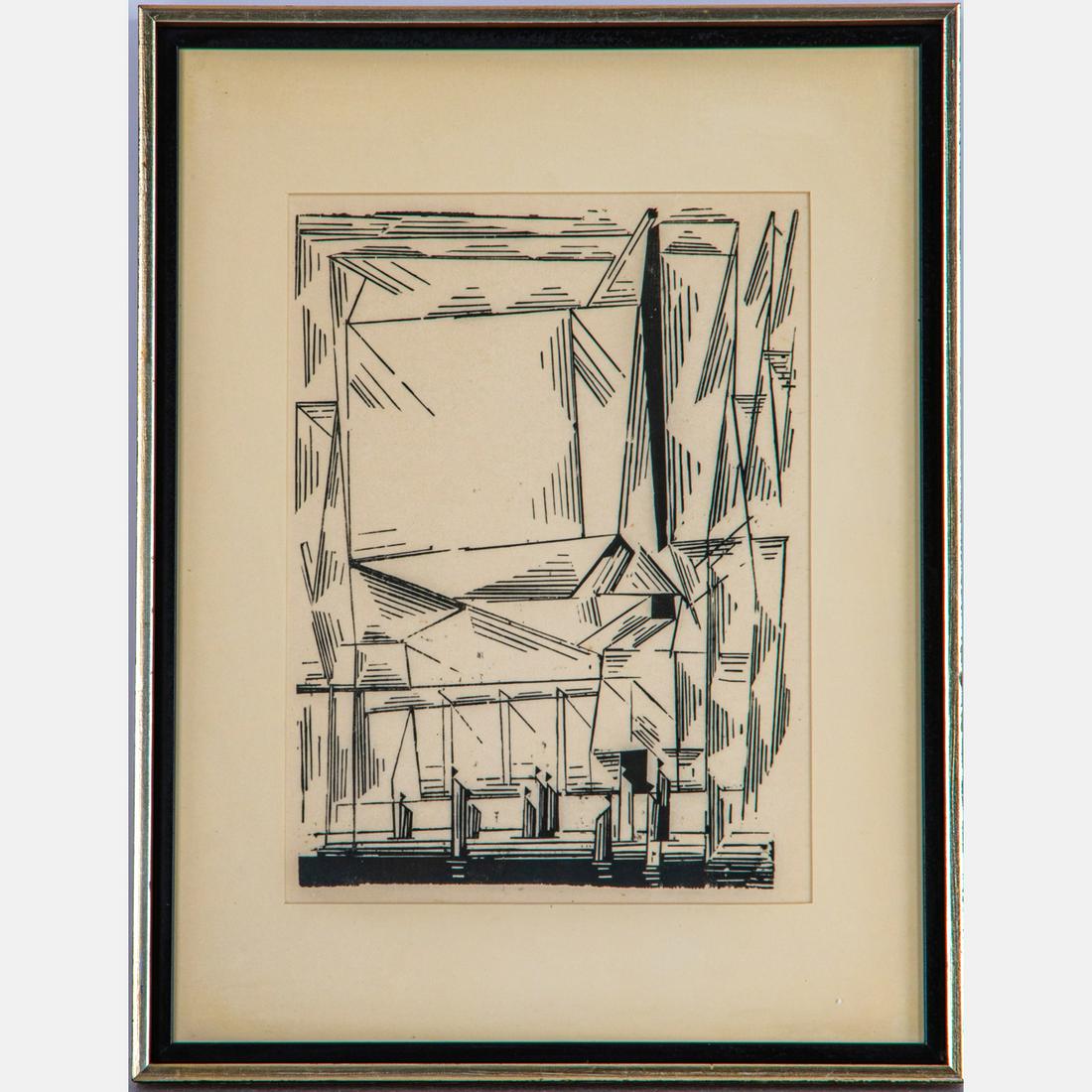 Lyonel Feininger (American-German, 1871-1956) (1 of 6)