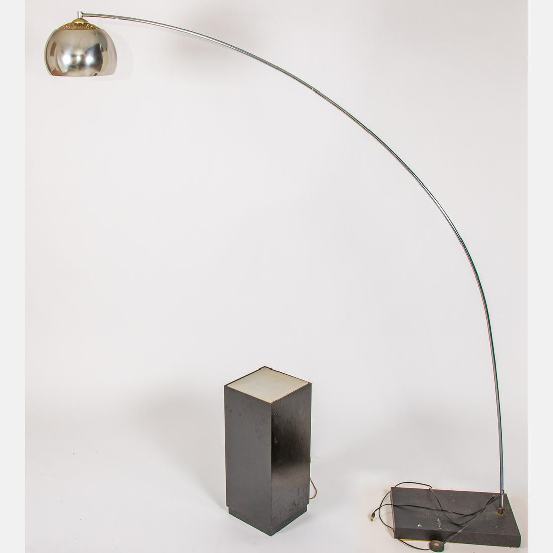 A Mid-century Modern Chrome Arc Lamp (1 of 7)