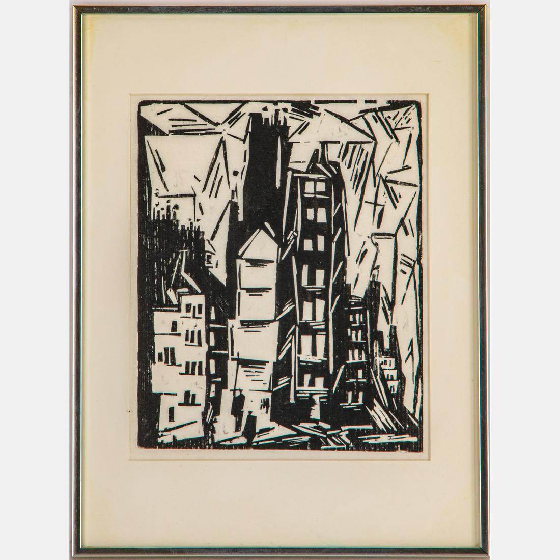 Lyonel Feininger (American-German, 1871-1956) (1 of 6)