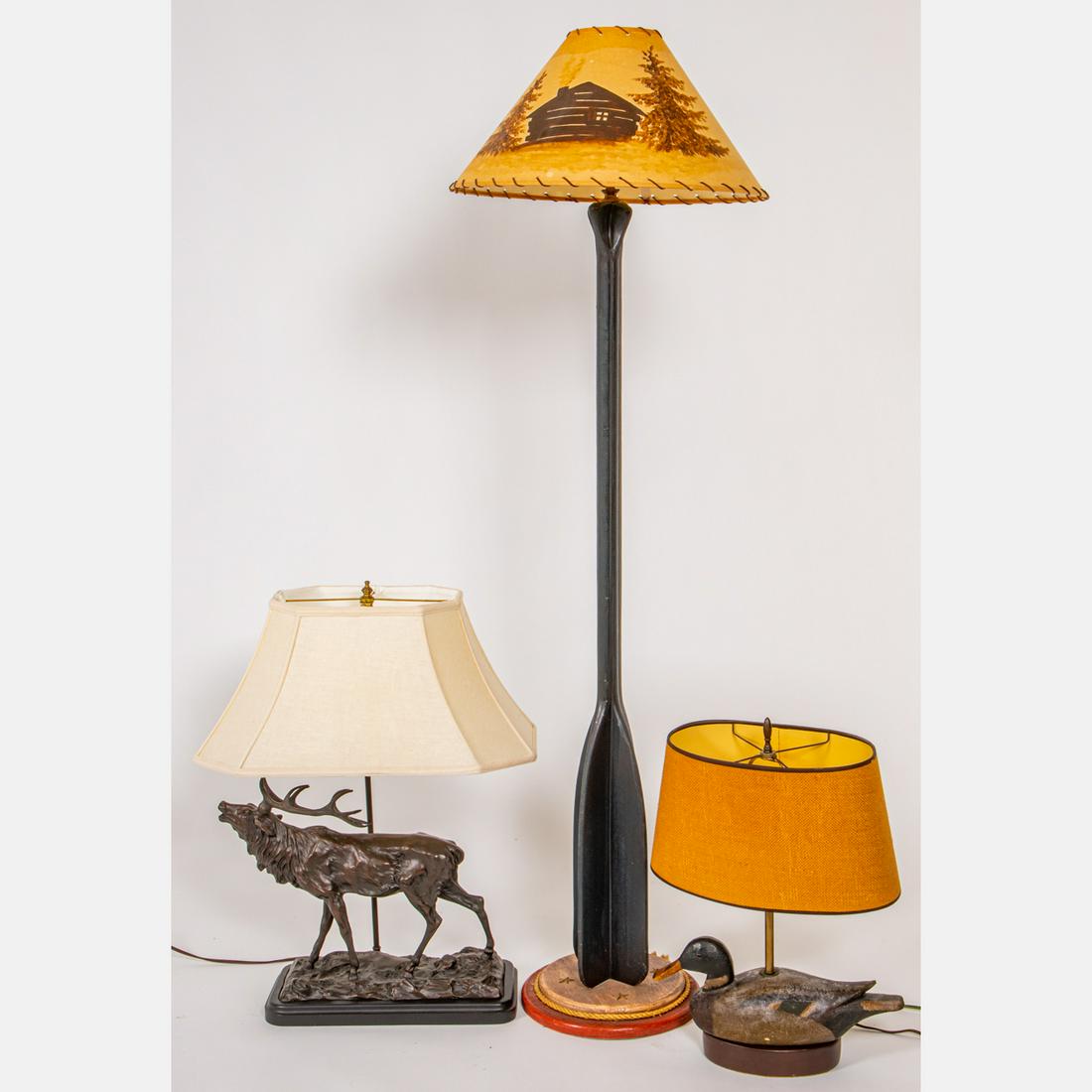 Three Rustic Themed Lamps (1 of 7)
