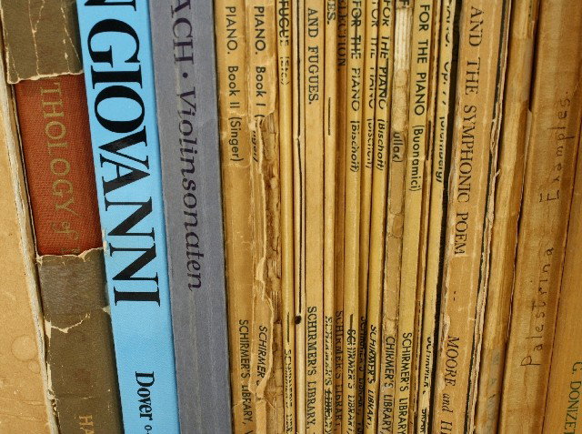 A Large Collection of Musical Scores and Librettos: A Large Collection of Musical Scores and Librettos. Minimum shipping costs apply, please request quote before bidding.