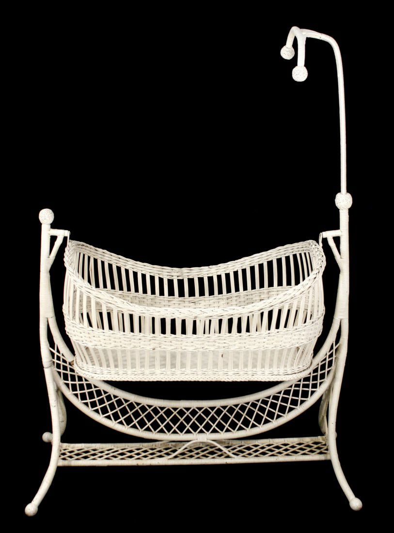 wicker and loom bassinet