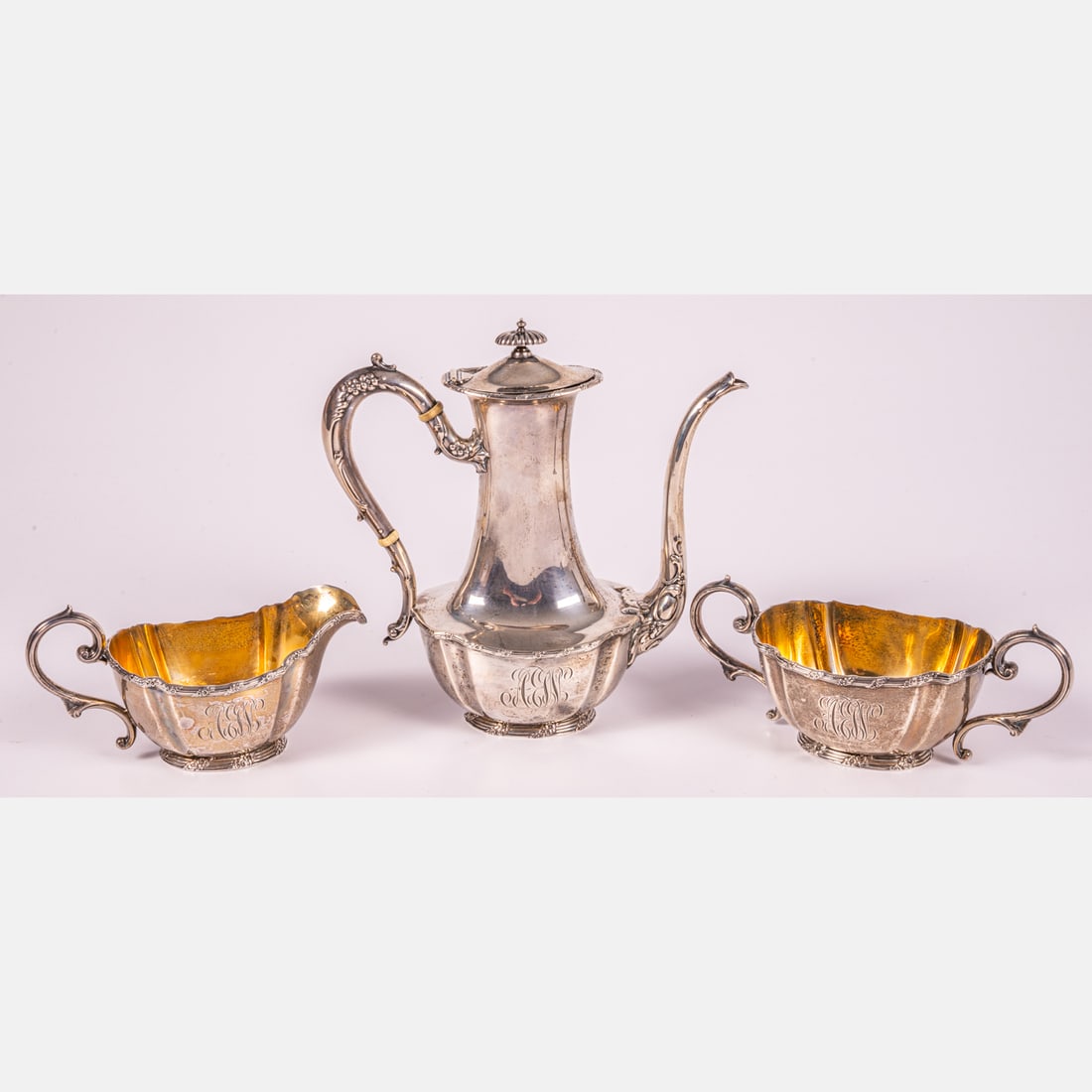 A. Stonewell and Co. Sterling Silver Coffee Set (1 of 5)