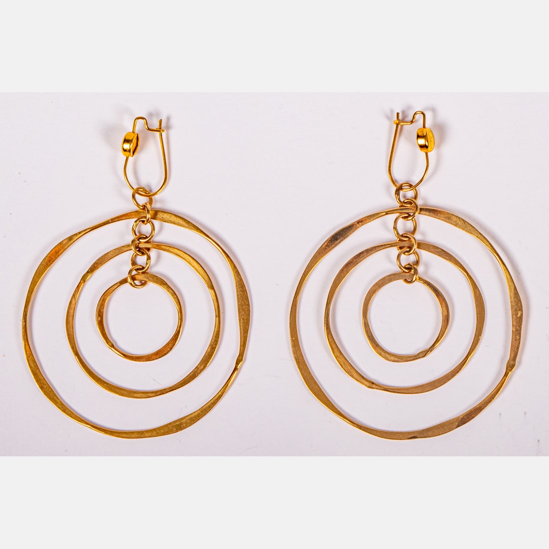 Pair of Sonya Hough 14kt Yellow Gold Earrings (1 of 4)