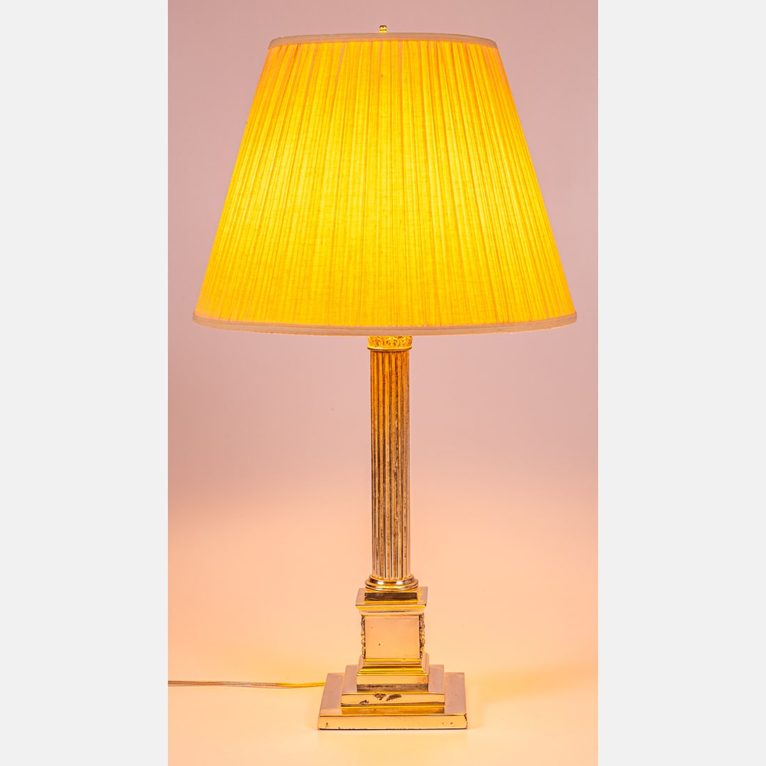Corinthian Column Form Table Lamp, (1 of 4)