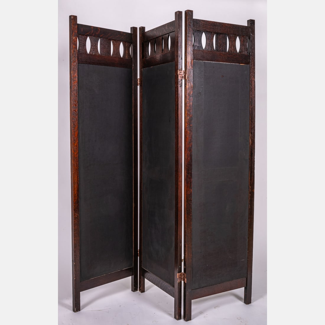 Mission Style Four Panel Floor Screen (1 of 4)