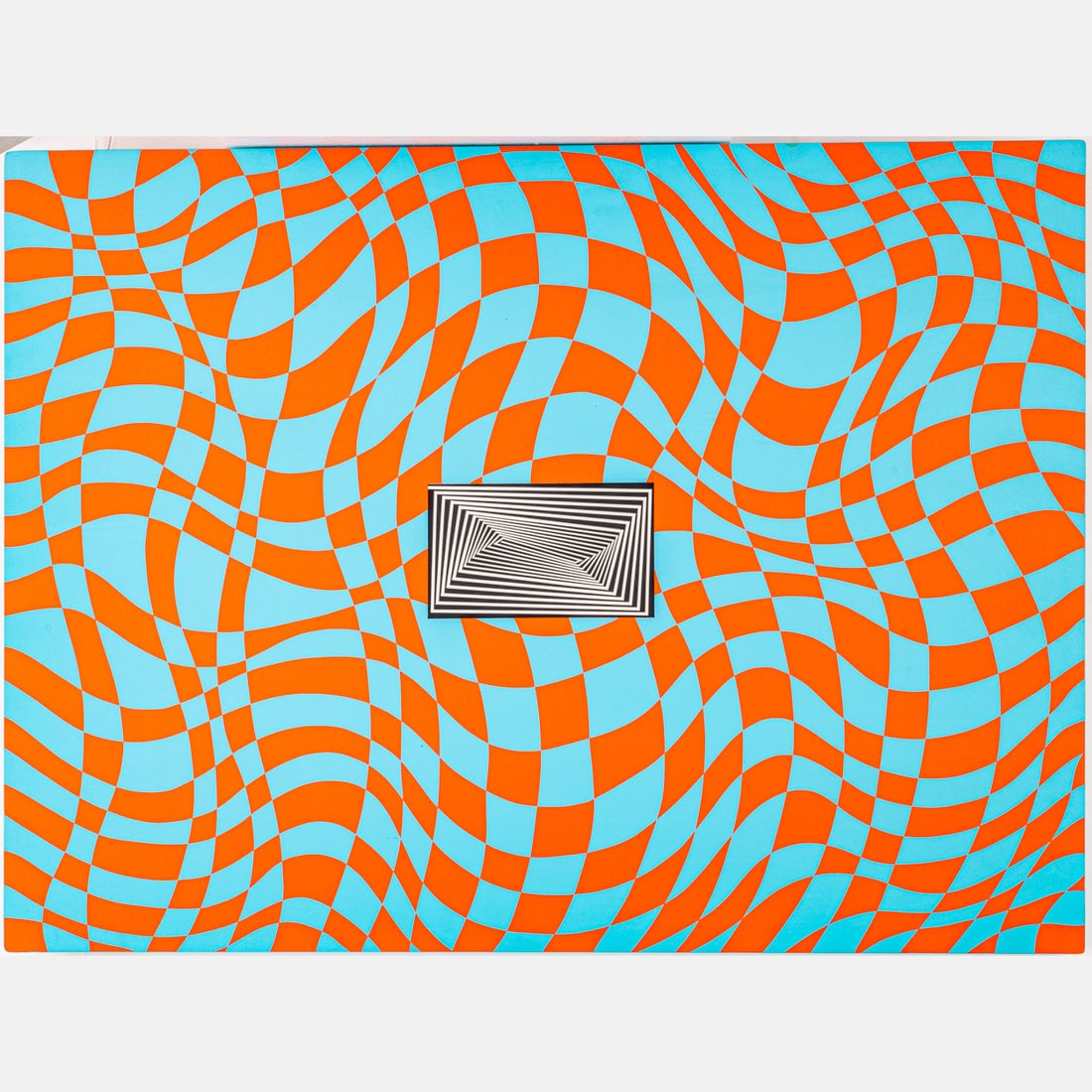 Greg Russell (American, b. 1958): Greg Russell (American, b. 1958) Untitled, Acrylic on board, Signed on verso. H: 36 W: 48 D: 1 5/8 in. From the artist.