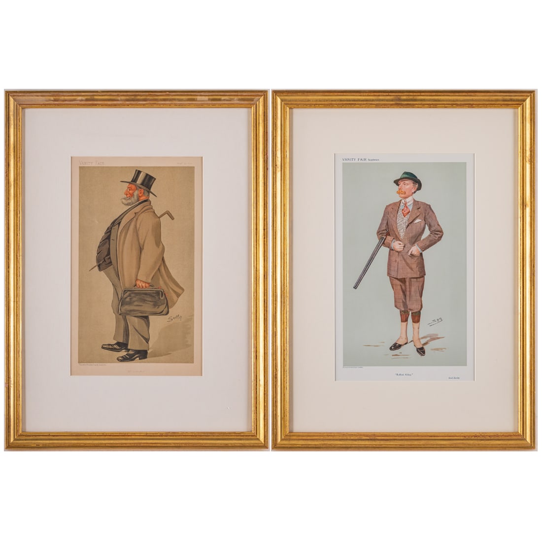 Two Original Vanity Fair Spy Cartoons (1 of 6)