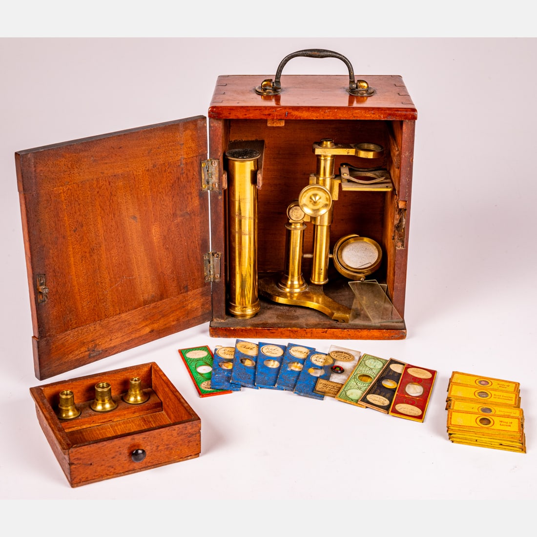 A Joseph Philip Amadio (1812-1892) Achromatic Compound Microscope (1 of 7)