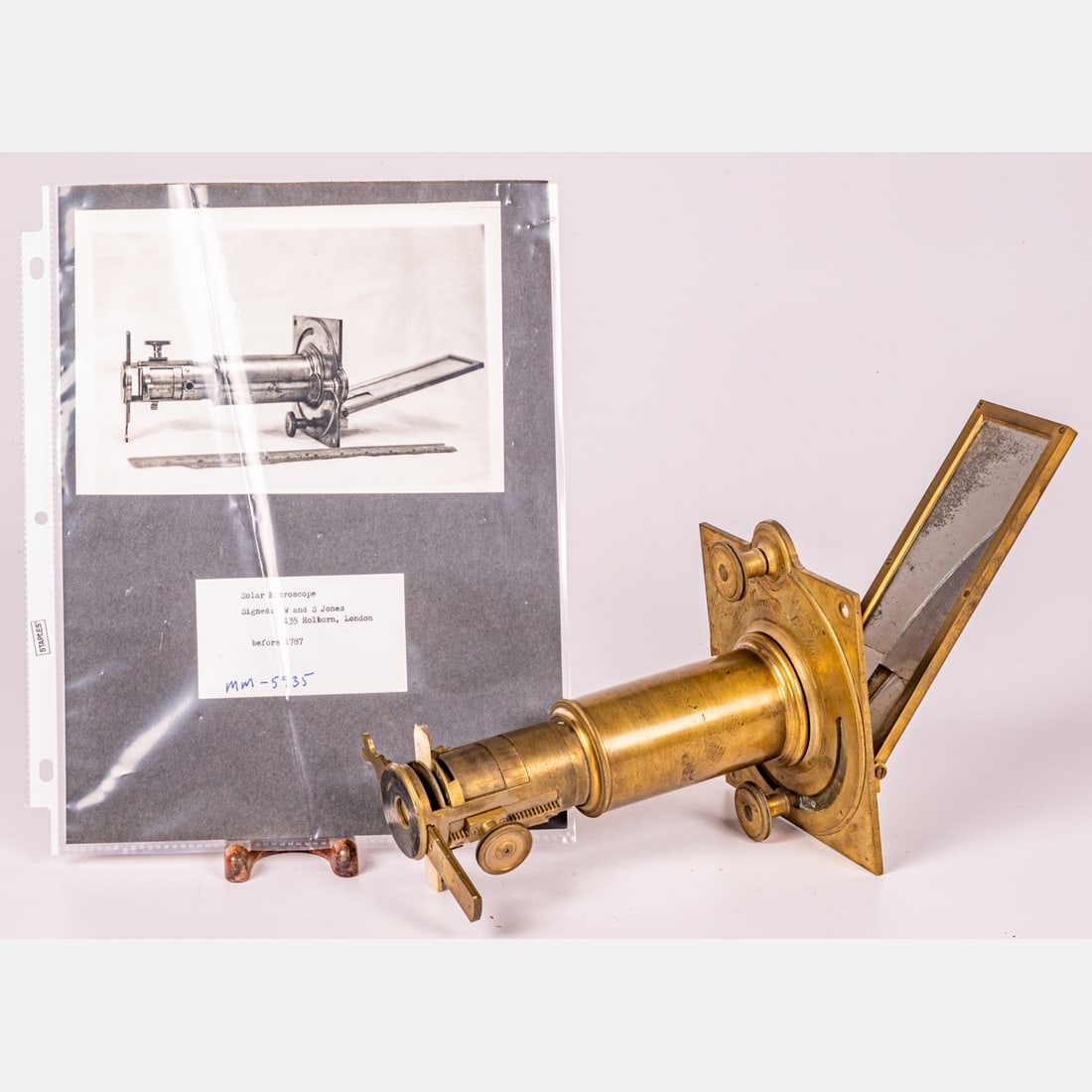 Antique W & S Jones Solar Microscope (1 of 7)