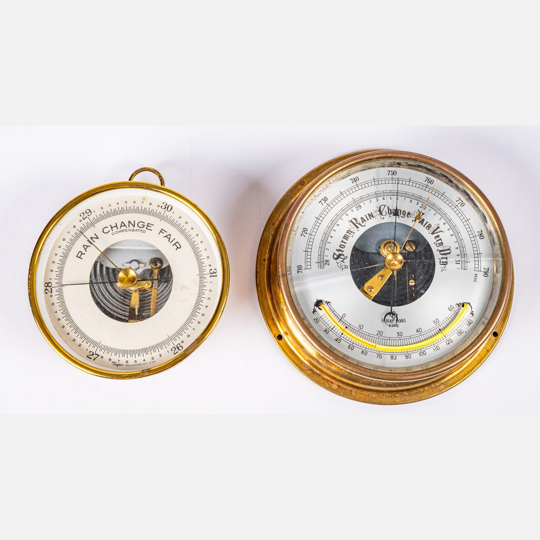Two Aneroid Barometers (1 of 5)