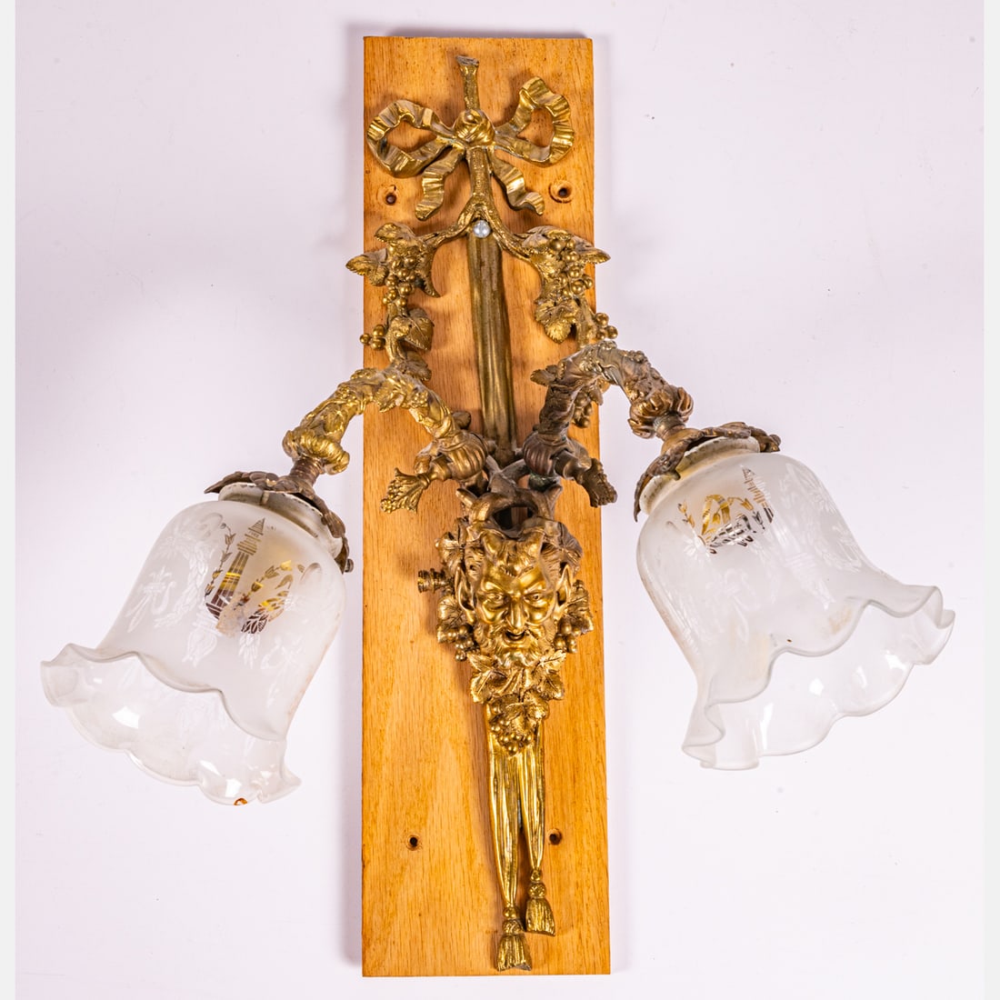 Victorian Bacchus Wall Sconce (1 of 5)