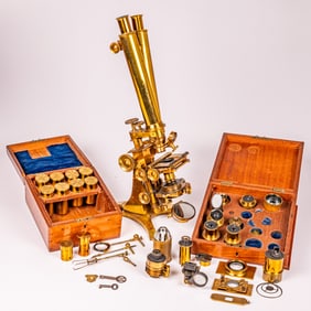 Andrew Ross Compound Monocular Microscope No 3495