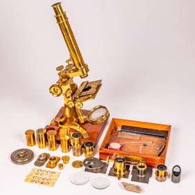 Charles Baker Compound Monocular Microscope