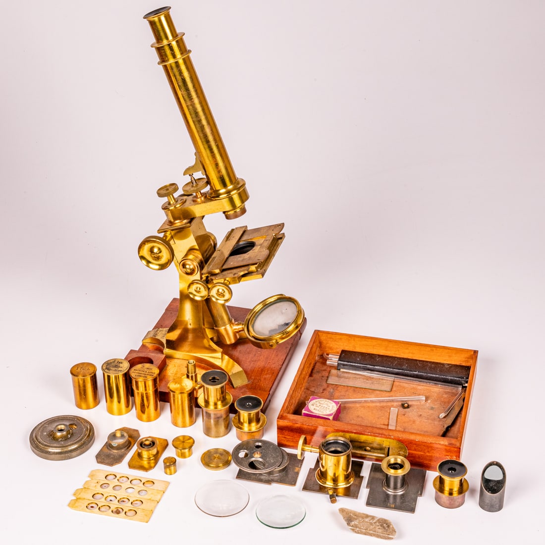 Charles Baker Compound Monocular Microscope (1 of 8)