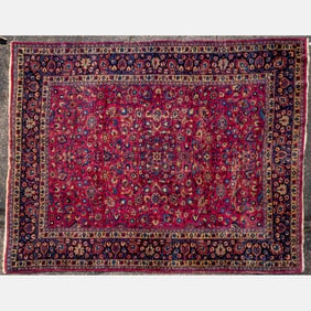 Persian Sarouk Wool Rug