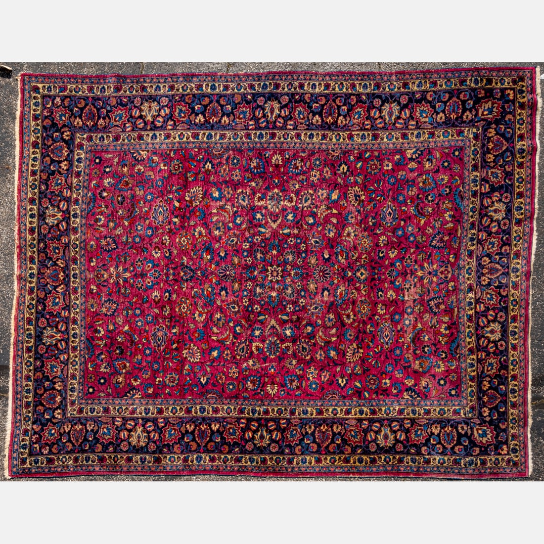 Persian Sarouk Wool Rug (1 of 6)